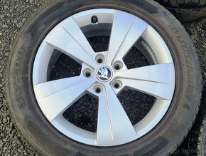 Orig. Alu Škoda Superb, Goodride 215/55R17 - 3