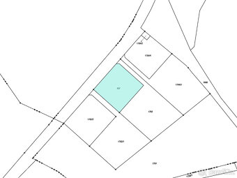 Prodej, stavební pozemek, 1.140 m2, Polná na Šumavě - 3