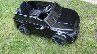 Dětské elektrické auto Audi RS6 černé - 3