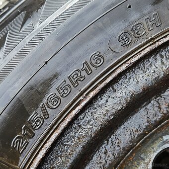 Zimní kola Nissan 215/65/16, 6.5JJx16 ET40 č. AD31 - 3