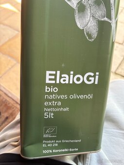 Olivový olej BIO - 3