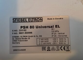 elektrický bojler Stiebel Eltron PSH 80 Universal - 3