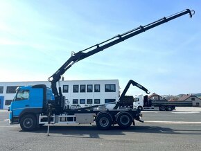 VOLVO FM 410 / 6x2/ 2016/ Hákový nosič + HIAB 166 +DO - 3