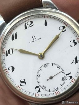 VELKÉ STAROŽITNÉ PÁNSKÉ HODINKY OMEGA 47mm 👍👍👍 - 3