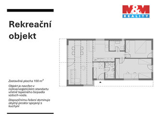 Prodej pozemku 1200 m² k výstavbě rekreačního objektu - 3