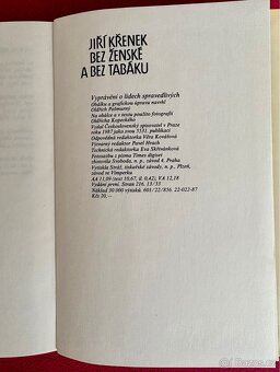 Prodám knihu Bez ženské a bez tabáku - 3