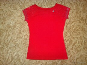 Prodám 12 dívčích triček a roláků vel.164 až 176 - 3