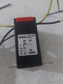 MBS proudové transformátory - 3