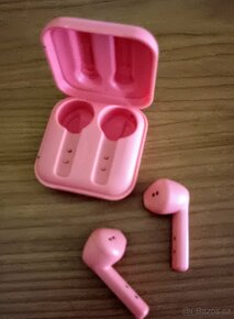 Bezdrátová sluchátka Air Go - růžová - 3