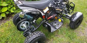 Nová modrá benzinová čtyřkolka 49ccm - 3