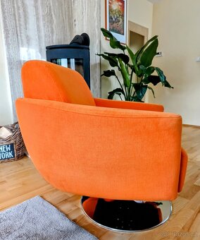 Otočné design křeslo - 3