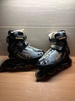 Inline brusle Action Evo, vel. 41, kolečka 80 mm - 3