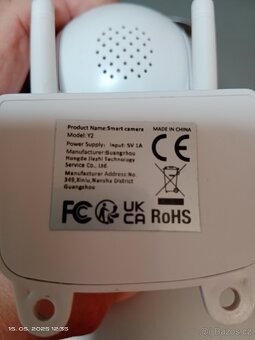 Venkovní wifi otočná kamera V720 - 3