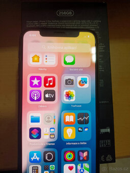 Mobil iPhone 11 Pro, 256 GB, 100% baterie, krabička,top stav - 3