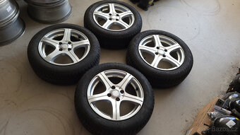 90% letní ALU 15" 4x100 185/60 Swift,Meriva,Renault,Dacia - 3