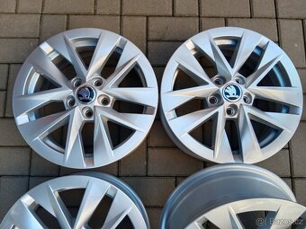alu kola 5x100 r15 Škoda Fabia 4 - 3