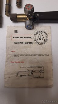 Autogen svařovací souprava - hořáky rukojeť pistole - 3
