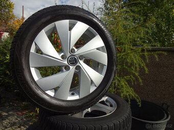 Škoda Octavia IV - zánovní zimní alu kola 17" 5x112 ET46 - 3