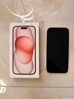  iPhone 15 – růžová (Pink) 128 GB – jako nový - 3