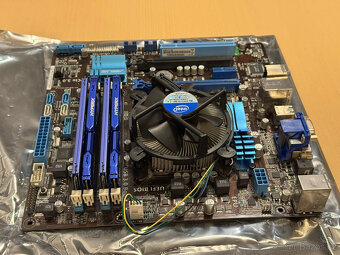 ASUS P8Z77-M + Intel Core i5-3570K + 16 GBKIT DDR3 1600MHz - 3