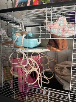 Klec Savic Zeno 2 s vybavením - 3