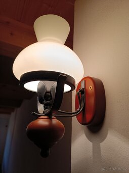 Nástěnná retro lampička - 3