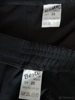 2 x společenské kalhoty - NOVÉ - 3