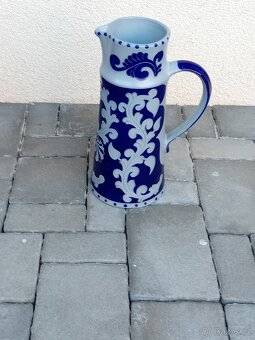 ručně malovaný keramický džbán - 3