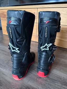 MX enduro boty Alpinestars Tech7, velikost 44,5 - 3
