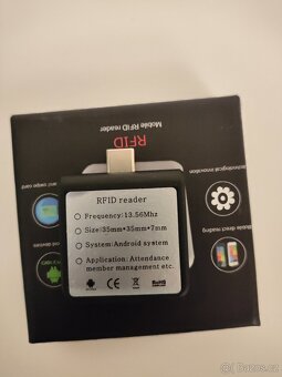 #204 RFID čítačka pre mobil (Android) – 13.56 MHz - 3