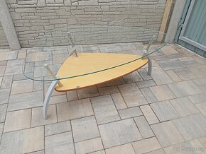 Prodám skleněný stolek - 3