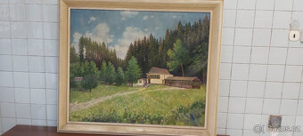 obraz 140 x 120 cm, cena 1000,-Kč - 3