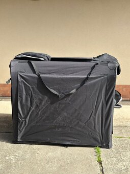 Skládací přenosný box, kenelka COOL PET Plus černá 5xl (122 - 3
