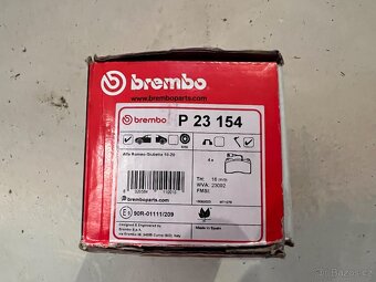 Brzdové destičky BREMBO P23154 pro Alfa Romeo Giulietta - 3