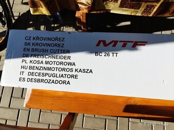 Křovinořez MTF BC 26 TT - 3