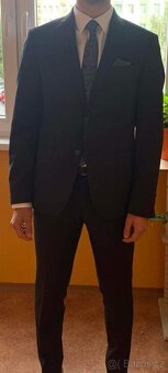 Pánský oblek Luggi vel. 48 Slim fit - 3