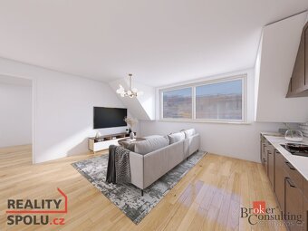 Prodej, byty/2+kk, 47.7 m2, Heydukova 1220/16, Libeň, 18000 - 3