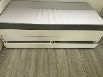 Rozkládací postel s úložným prostorem SLAKT Ikea - 3