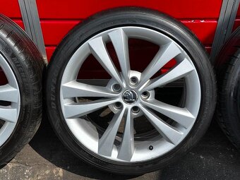 Original 3x ALU kola Škoda Neptune 18" 7,5J ET51 + 225/40/R - 3
