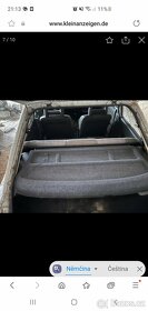 Koupím masku na Ford Escort MK3 + DILY - 3
