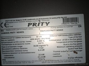 Kamna Prity 29kW - 3