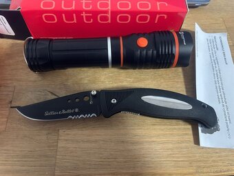 SCHWARZWOLF BIWA kovová svítilna s Cree a COB diodami černá - 3