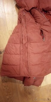 Těhotenská a nosící zimní bunda BPX collection vel.38, bordó - 3
