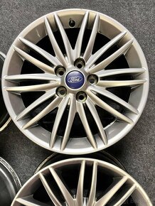 5x108 R16 originál alu disky Ford + senzor - 3