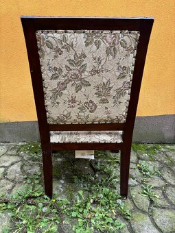 Starožitné stylové křeslo zdobené - 3
