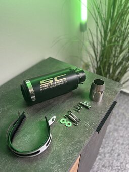 SC Project sportovní koncovka výfuku univerzální černá 51mm - 3