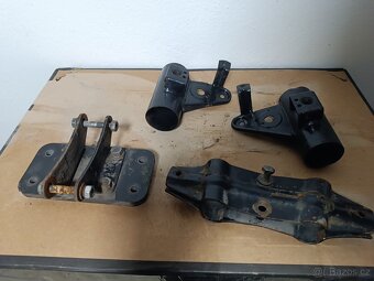 Jawa 350 držáky motoru držáky světla držák padací rám - 3