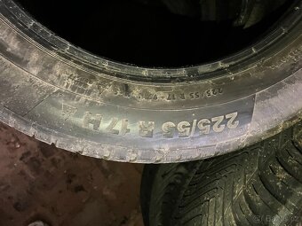 2ks zimní CONTINENTAL WINTERCONTACT 225/55R17 - 3