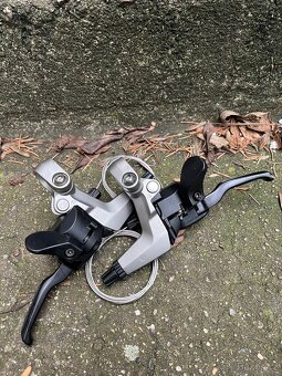 Řadící a brzdové páky Shimano LX M580 3x9 - 3