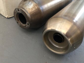 Originální výfuky KTM LC8 Adventure S, minimálně jeté - 3